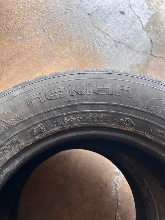 2 Nokian WR Sport Utility Tires - 215/70/16 - photo 2