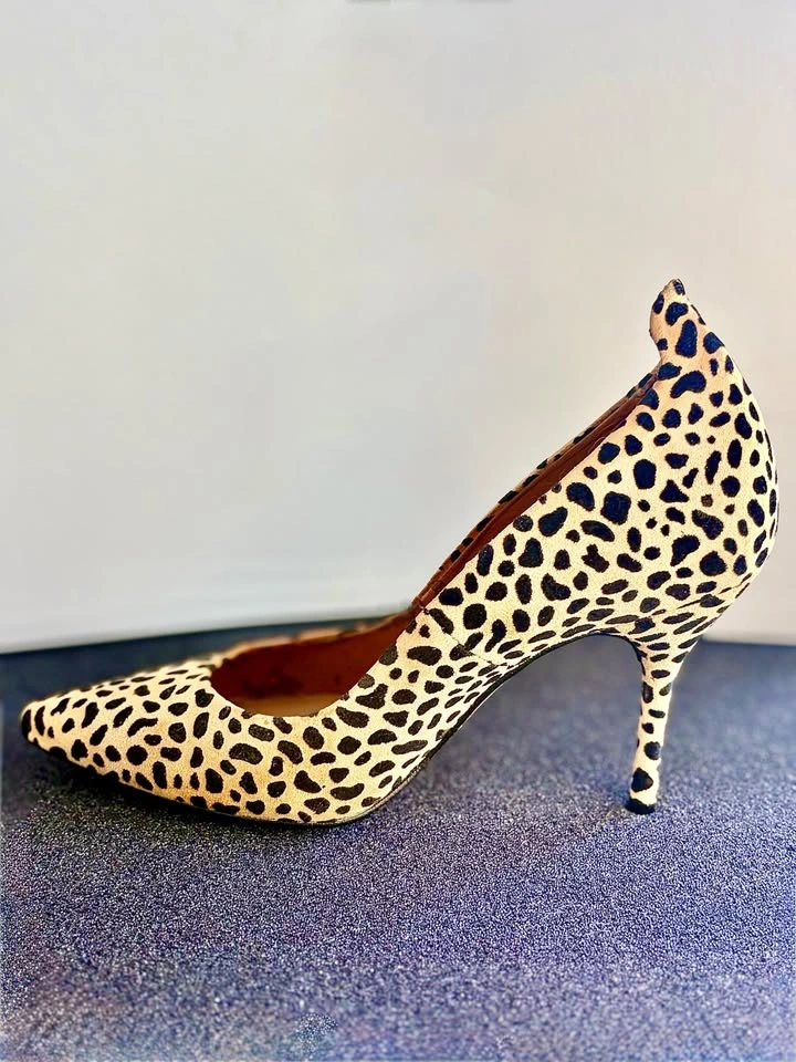 Topshop Shoes Leopard Print Stiletto Heels Size 39 (Fit 8.5–9) - photo 3
