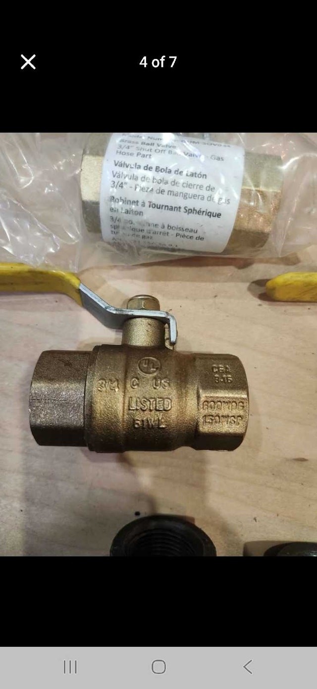 Plumbing Fittings Lot Brass Valves Elbows NEW - photo 4