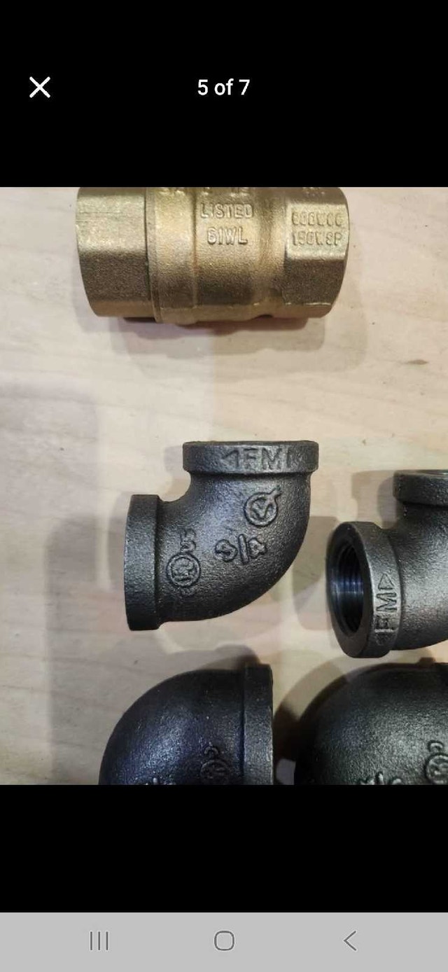 Plumbing Fittings Lot Brass Valves Elbows NEW - photo 5