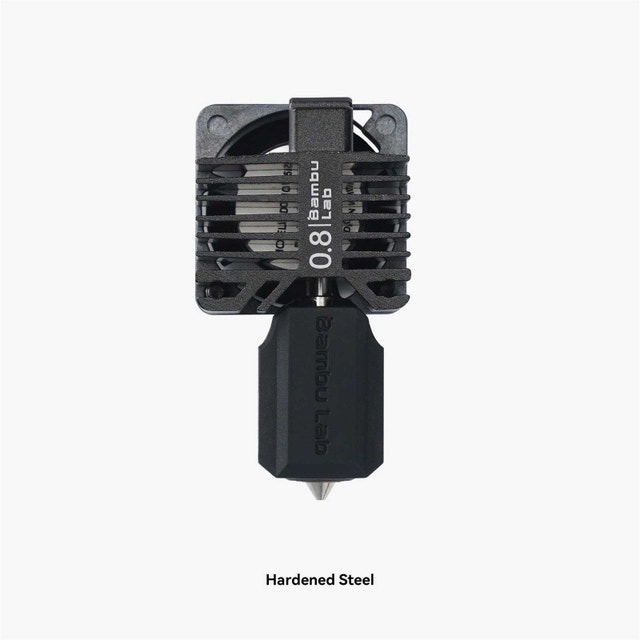 Bambu Lab 0.8mm Hardened Steel Hotend X1C P1P P1S - photo 2