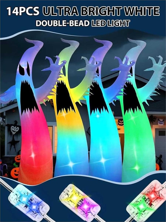 Halloween Inflatable Ghost Lights with Air Blower - photo 3