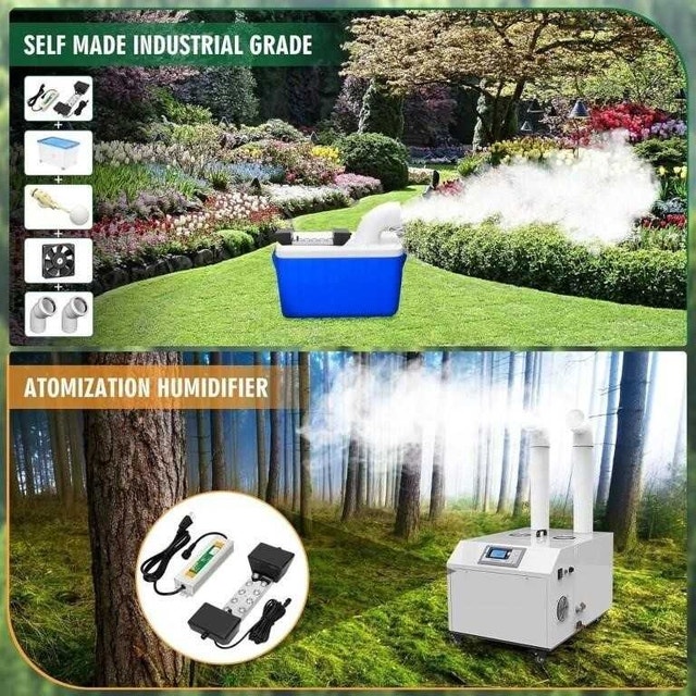 10 Head Ultrasonic Mist Maker Fogger Humidifier - photo 2