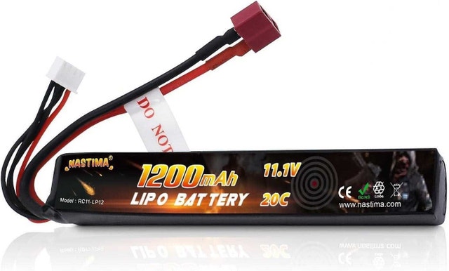 11.1V 1200mAh LiPo Airsoft Battery Deans T 20C (4 Avail) - photo 3