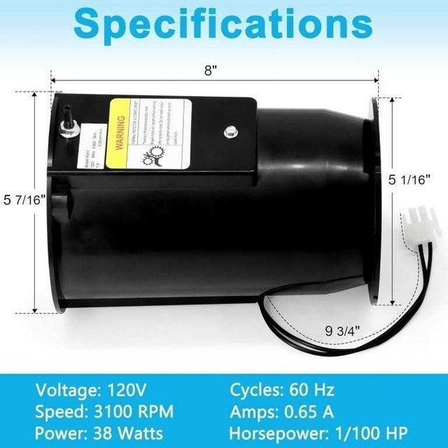Furnace Draft Inducer Motor 120V (Nordyne / Frigidaire) - photo 3