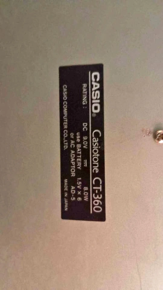 🎹 Vintage Casio Keyboard – Great Project or Starter!