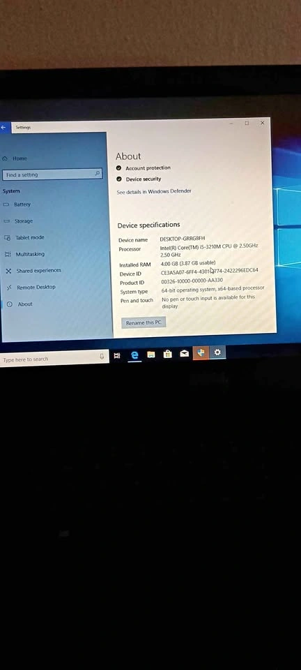 Dell Laptop for Sale - Works, Includes Keyboard + DVD Drive