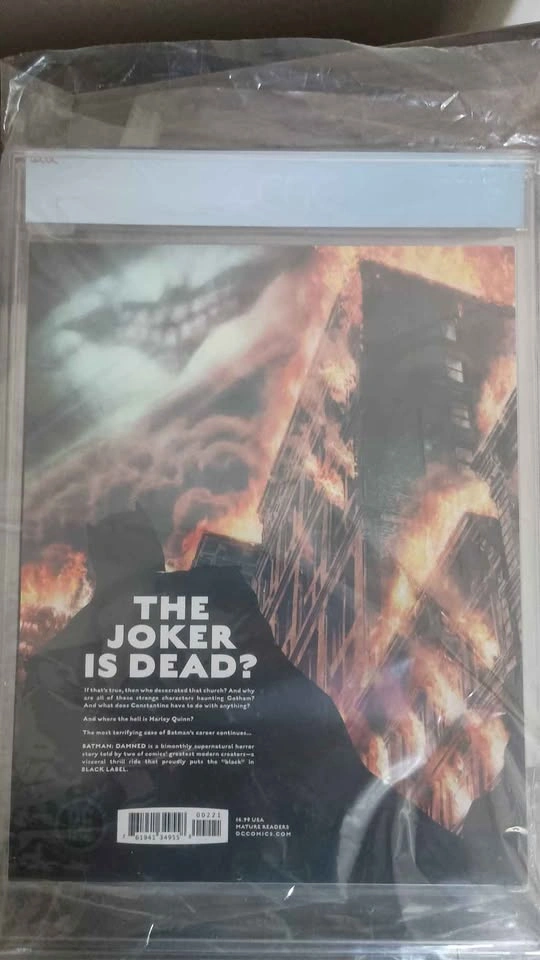 🔥 CGC 9.8 Batman Damned #2 (DC Comics) 🔥 - photo 2