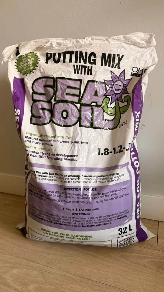 Set of 5 Self-Watering Plant Pots + Sea Soil Potting Mix - photo 3