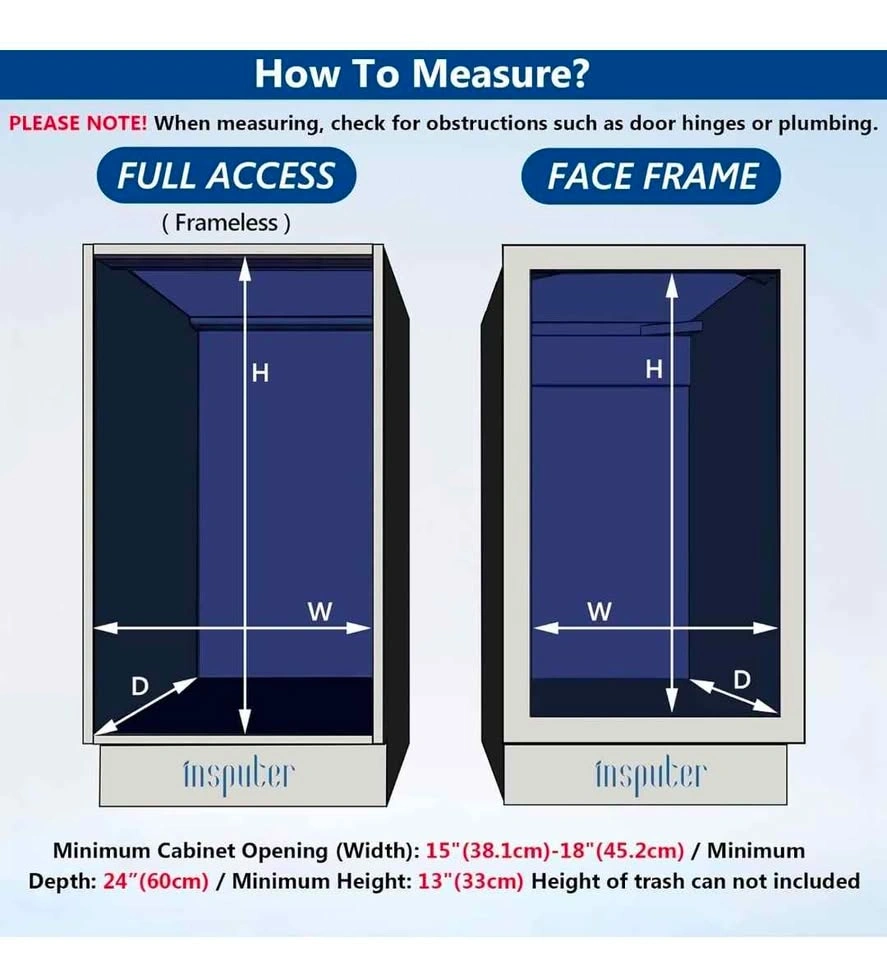 🏠 Pull-Out Double Trash Can Cabinet Kit (NEW) 🏠 - photo 4