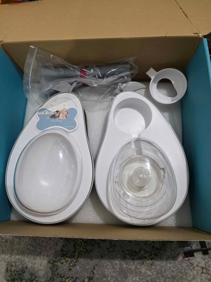 🐶 Pet Slow Feeder & Water Bowl Set + Non-Slip Mat (NEW) 🐱 - photo 2