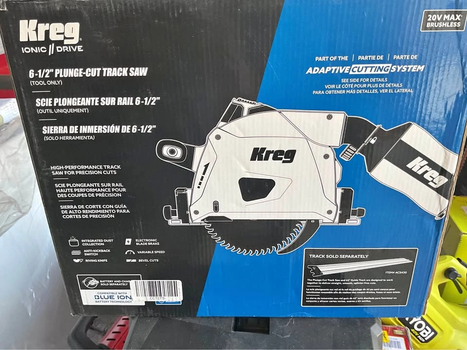 Kreg 20v Track Saw