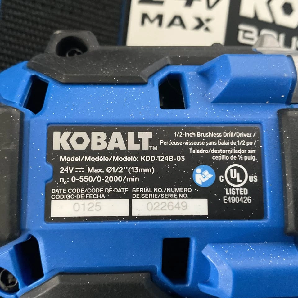 Kobalt Hammer Drill Brushless - photo 3