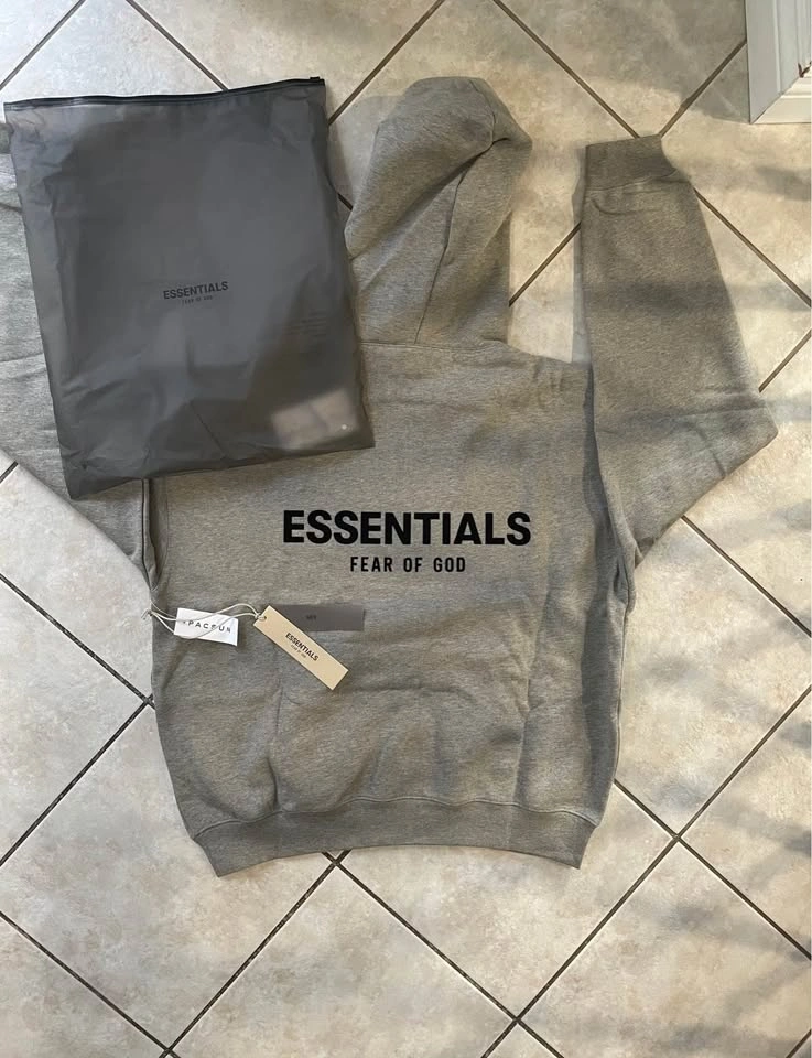 Dark Oat Essentials Fear of God Hoodie - photo 2