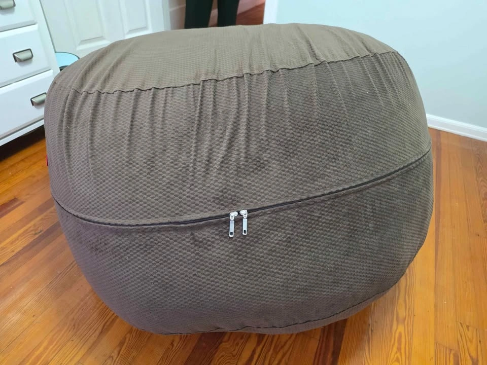 CordaRoy's Convertible Bean Bag Chair / Queen Bed - Brown - photo 4