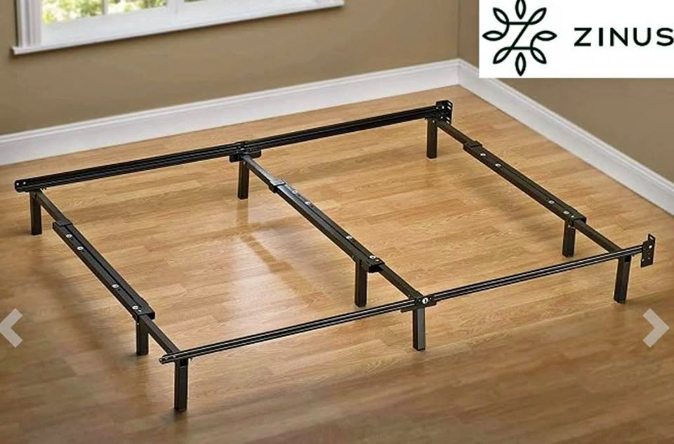 Zinus Adjustable Steel Bed Frame - Twin to Queen