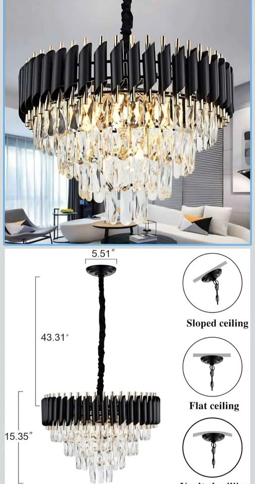Modern Crystal Chandelier - photo 4