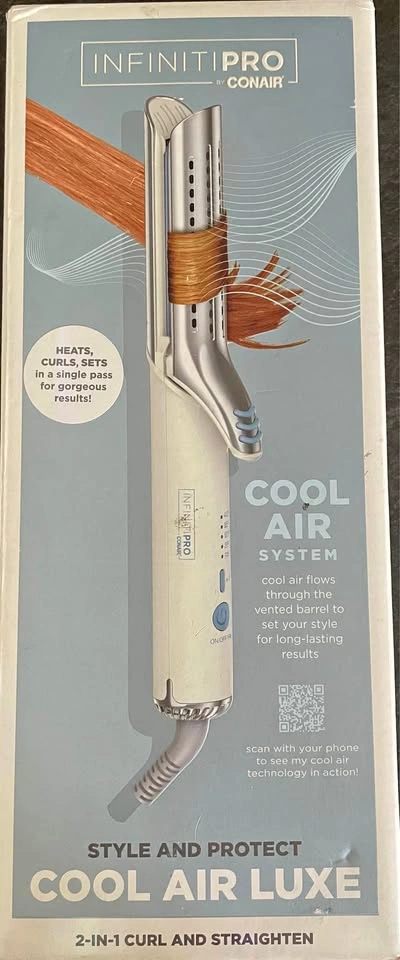 InfinitiPRO by Conair Cool Air Luxe 2-in-1 Styler (New)