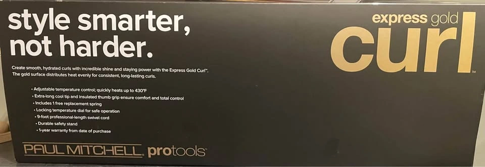 NEW Paul Mitchell Pro Tools Express Gold Curl - .75” Barrel - photo 2