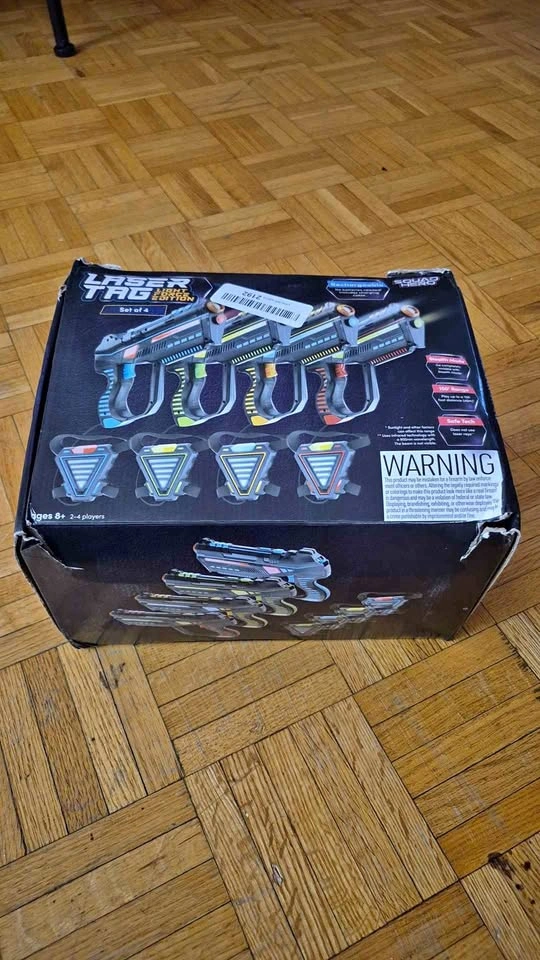 SQUAD HERO Laser Tag Light Force Edition Set of 4