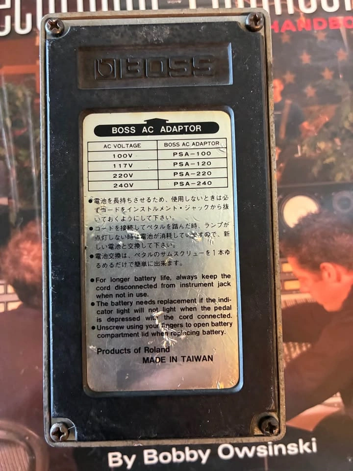 Vintage 1990 Boss DS-2 Turbo Distortion (Early Taiwan / Germaniu - photo 2