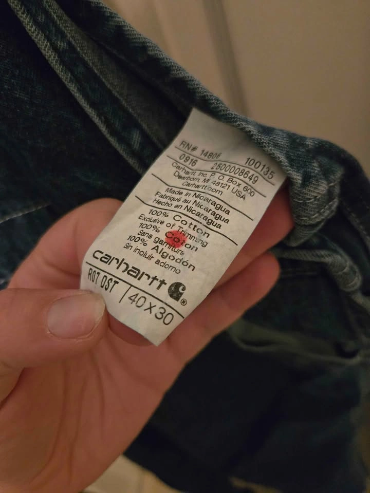 Carhartt Overalls 2XL - photo 3