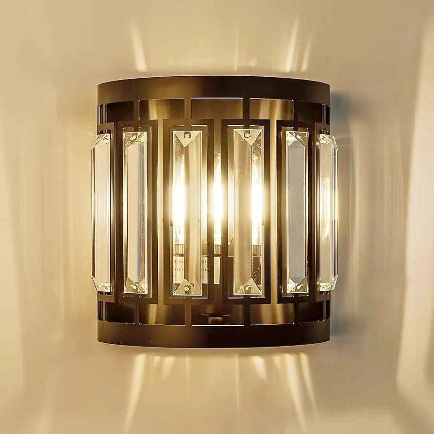 Modern Crystal Wall Sconce 1xE26
