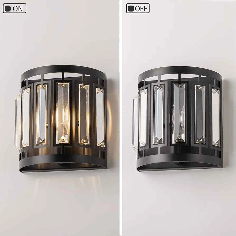 Modern Crystal Wall Sconce 1xE26 - photo 5
