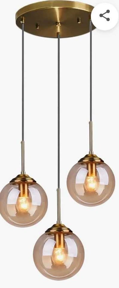 HXD Global Industrial Retro Loft 3-Way Pendant Light - photo 2