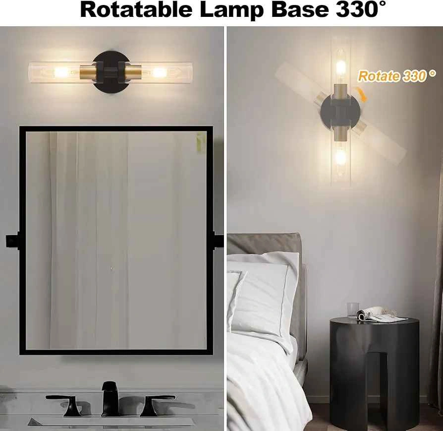 Battery Operated Wall Sconces Set of 2 - photo 4