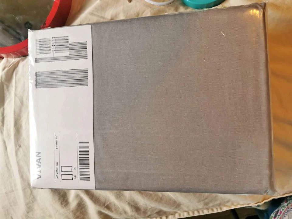BNIB Gray Curtains