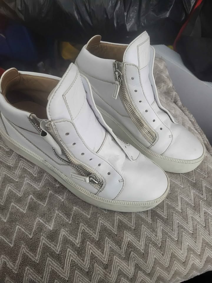 Giuseppe Zanotti Leather Sneakers - photo 4