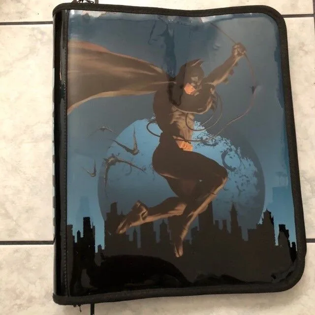 Batman Begins 3 Ring Large Velcro Lock Binder thumbnail