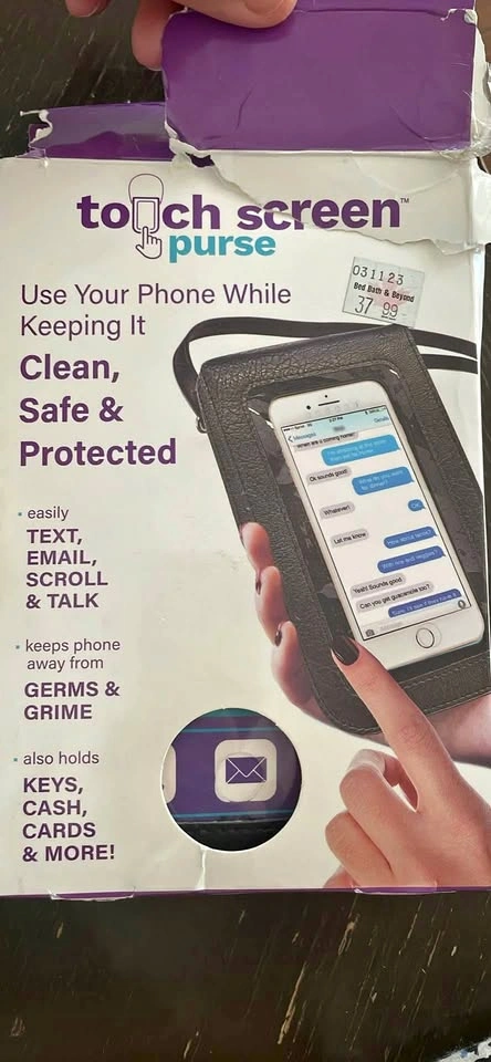 Touch Screen Purse