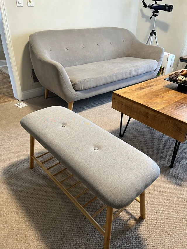 Sofa with bench