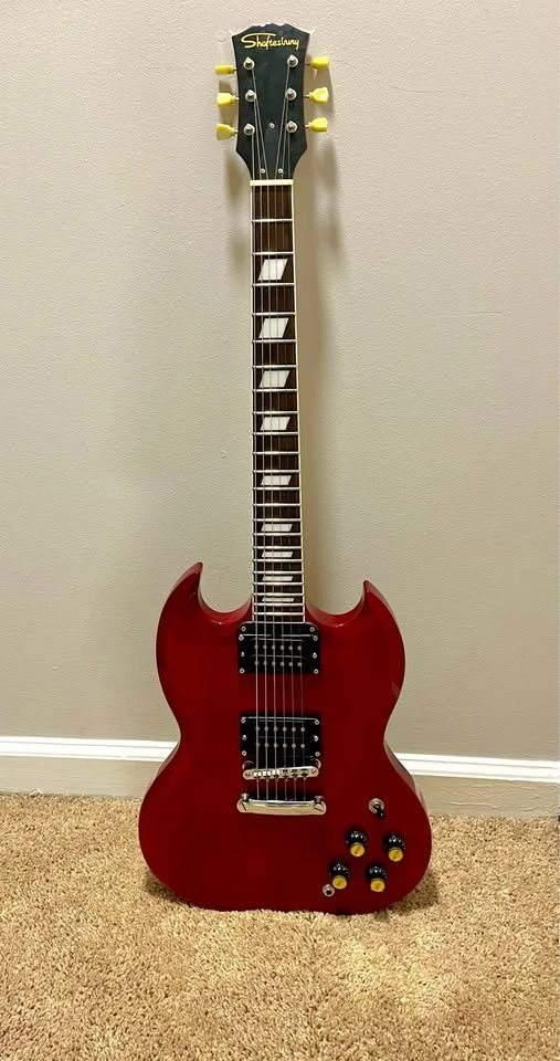 Shaftesbury 3413 SG Rare Electric Guitar - photo 2