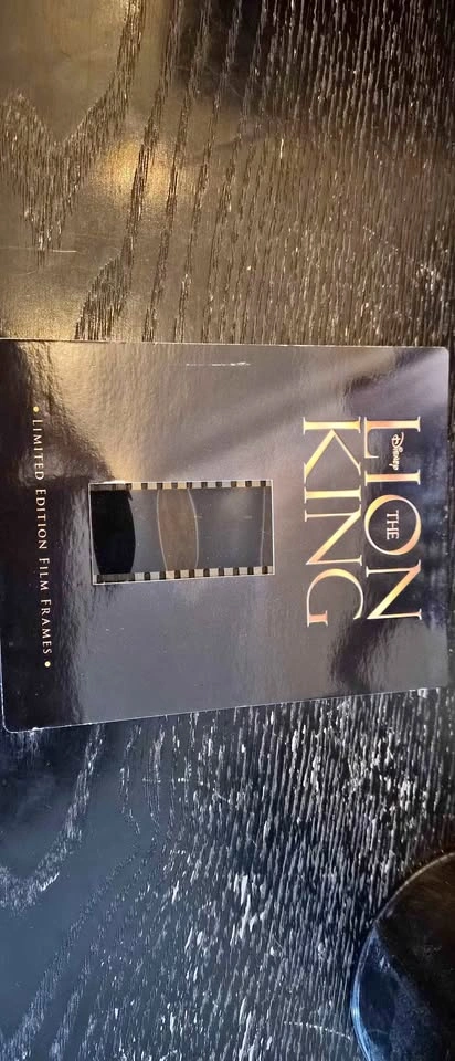 Lion King Film Cell - Limited Edition Disney Movie Club