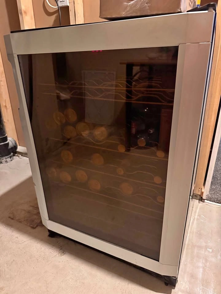 Beverage / Wine Fridge — Stainless Steel, Digital Temp Control,