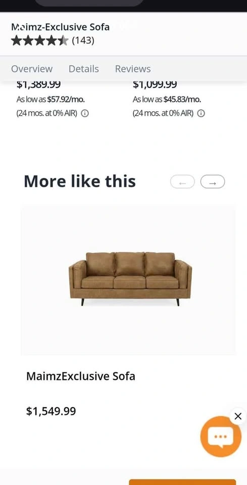 Ashley Sofa 3 seat - photo 3