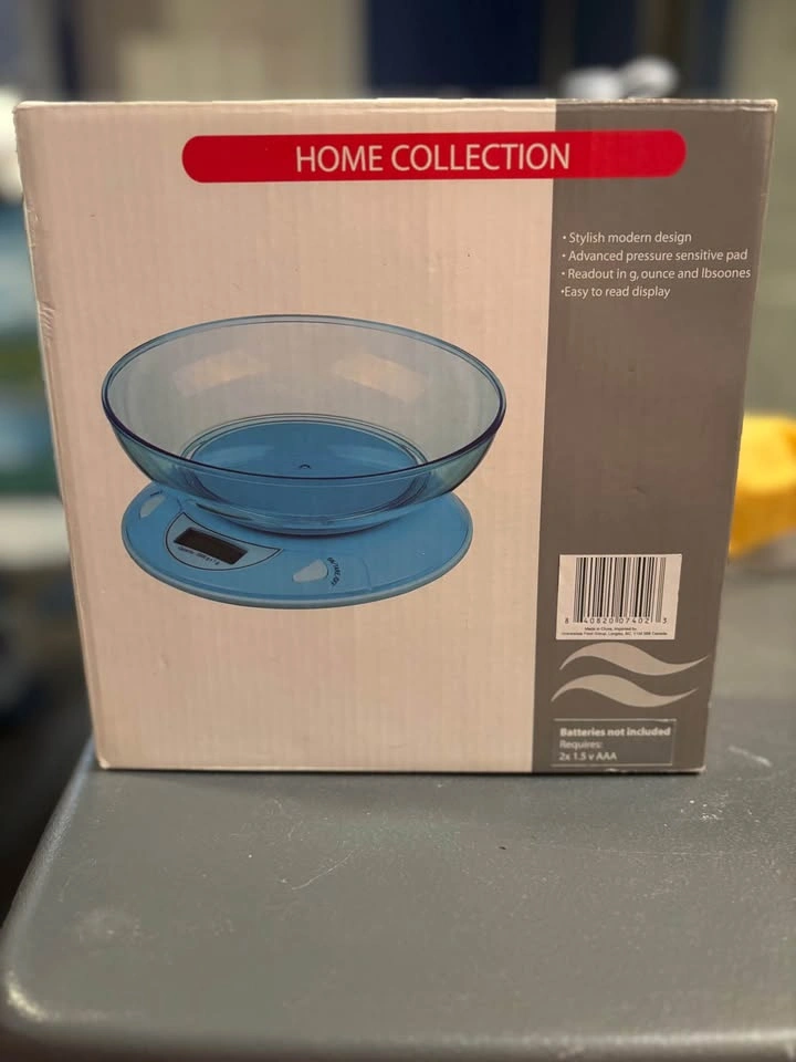 Digital kitchen scale with bowl - photo 5