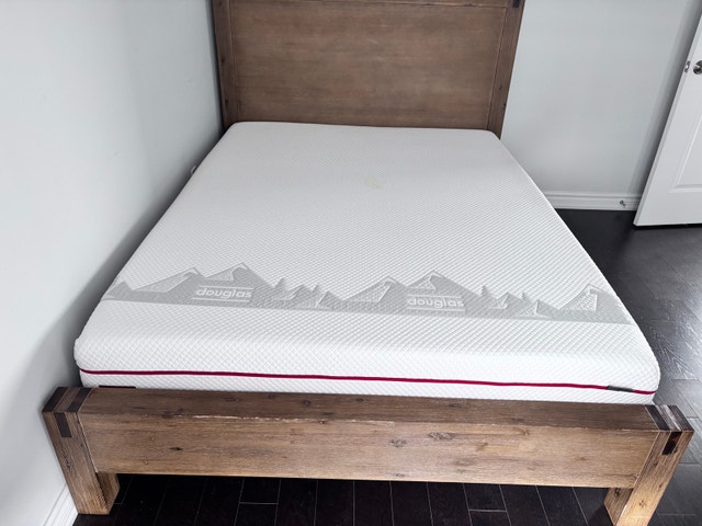 Queen Bed with Douglas Mattress