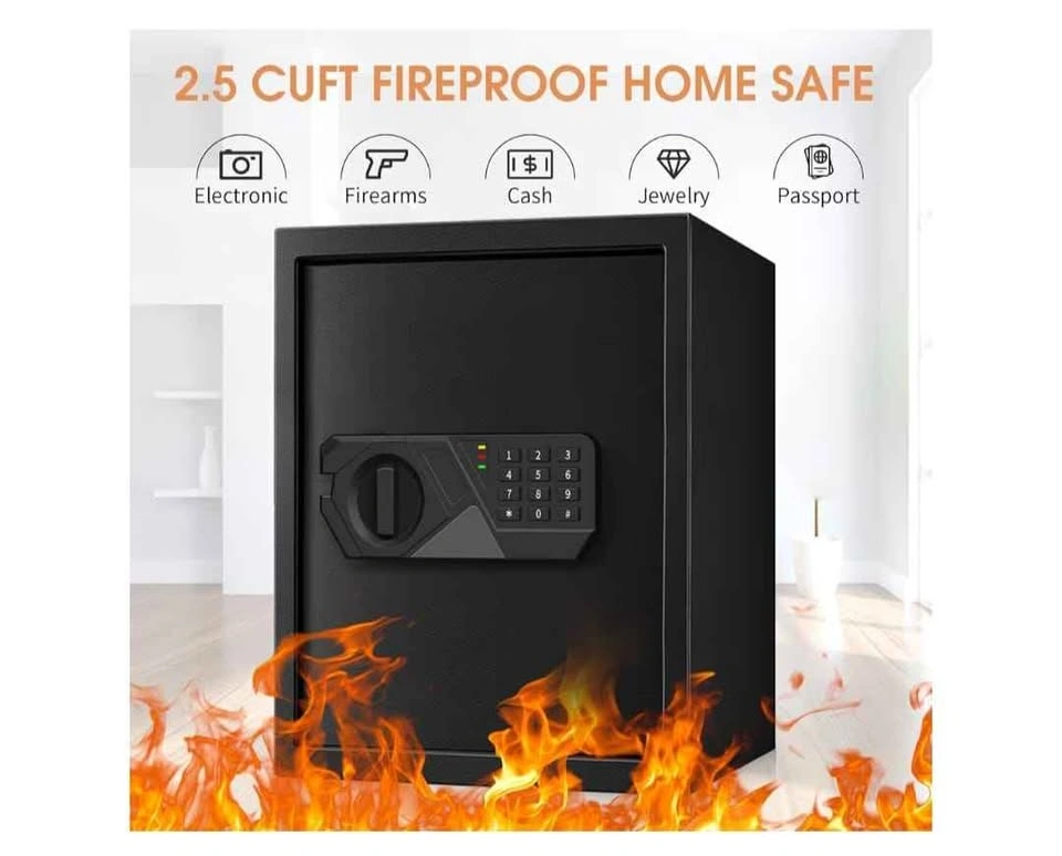 Brand New 3.3cu ft Large Fireproof & Waterproof Digital Home Saf - photo 2