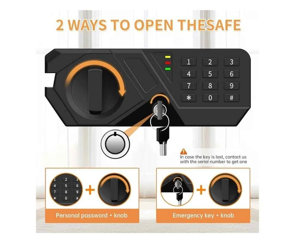 Brand New 3.3cu ft Large Fireproof & Waterproof Digital Home Saf - photo 3