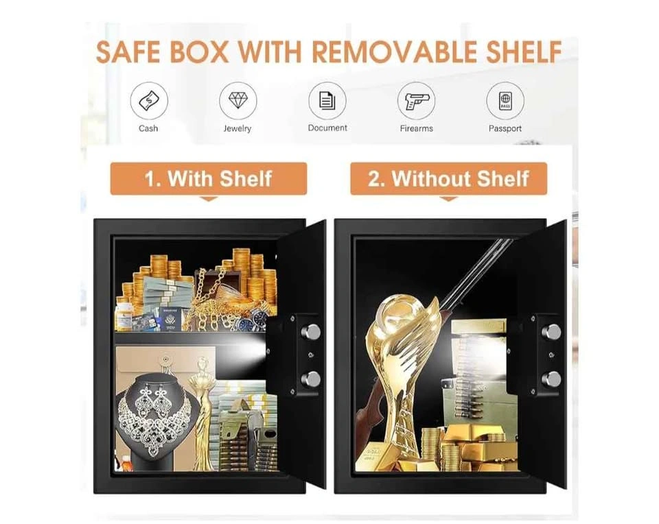 Brand New 3.3cu ft Large Fireproof & Waterproof Digital Home Saf - photo 4