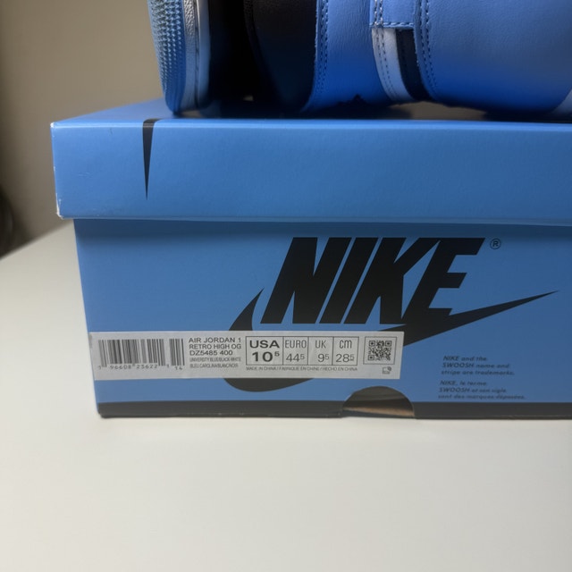 Jordan 1 High OG UNC Sz 10.5 - photo 5