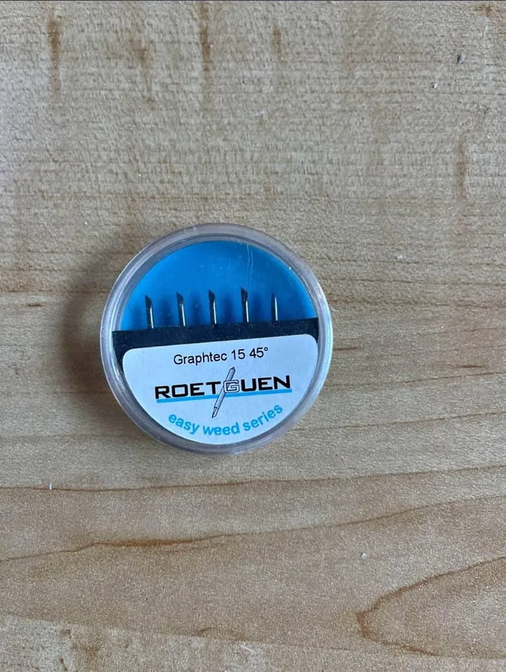 Graphtec 15 45 Vinyl Cutting Blades - ORIGINAL ROETGUEN thumbnail