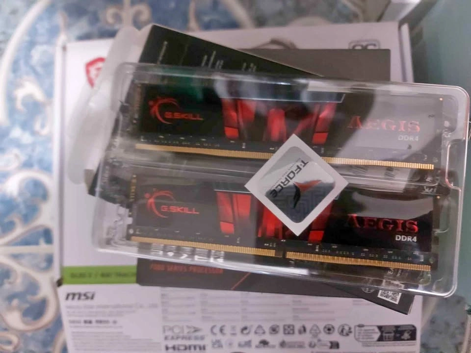 Ryzen 5 2600 CPU, MSI 1650ti GPU, 16GB DDR5 RAM