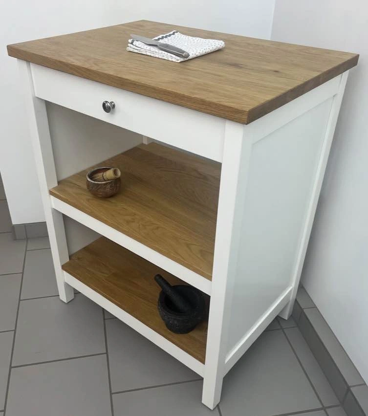 IKEA TORNVIKEN Kitchen Island – Clean Condition, Solid & Ready t - photo 2