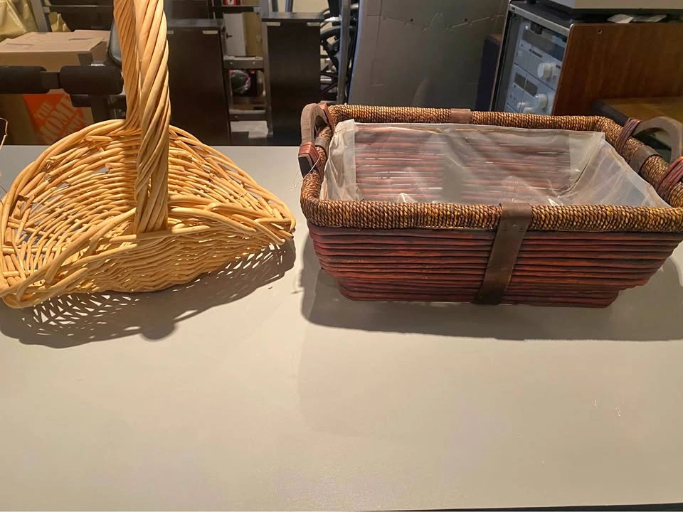 Wicker Baskets Set