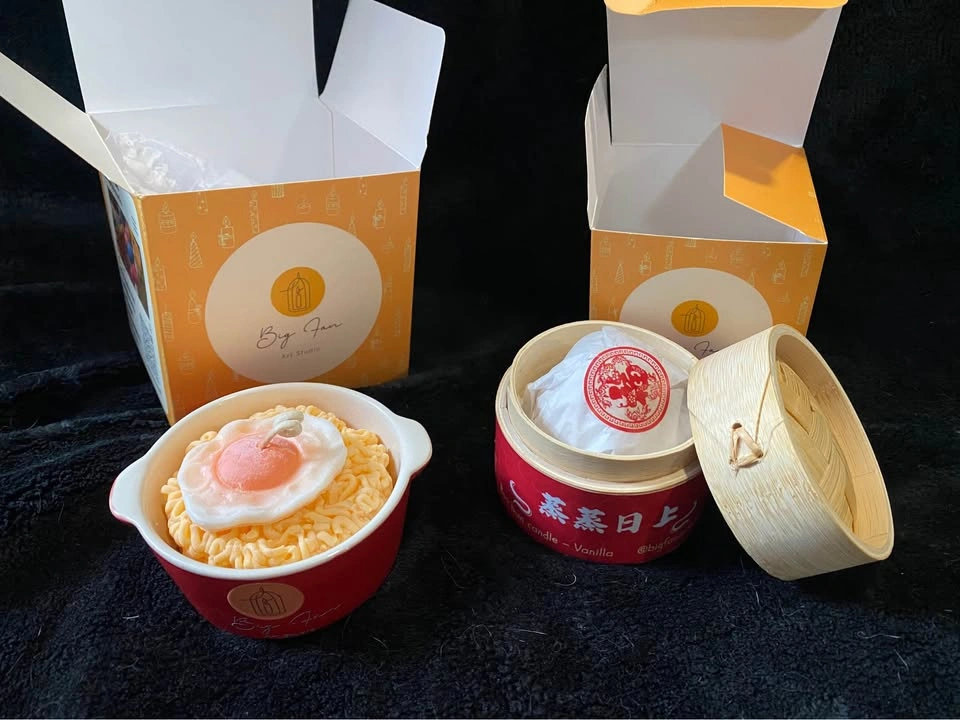 Dumpling and Ramen Candles - photo 2